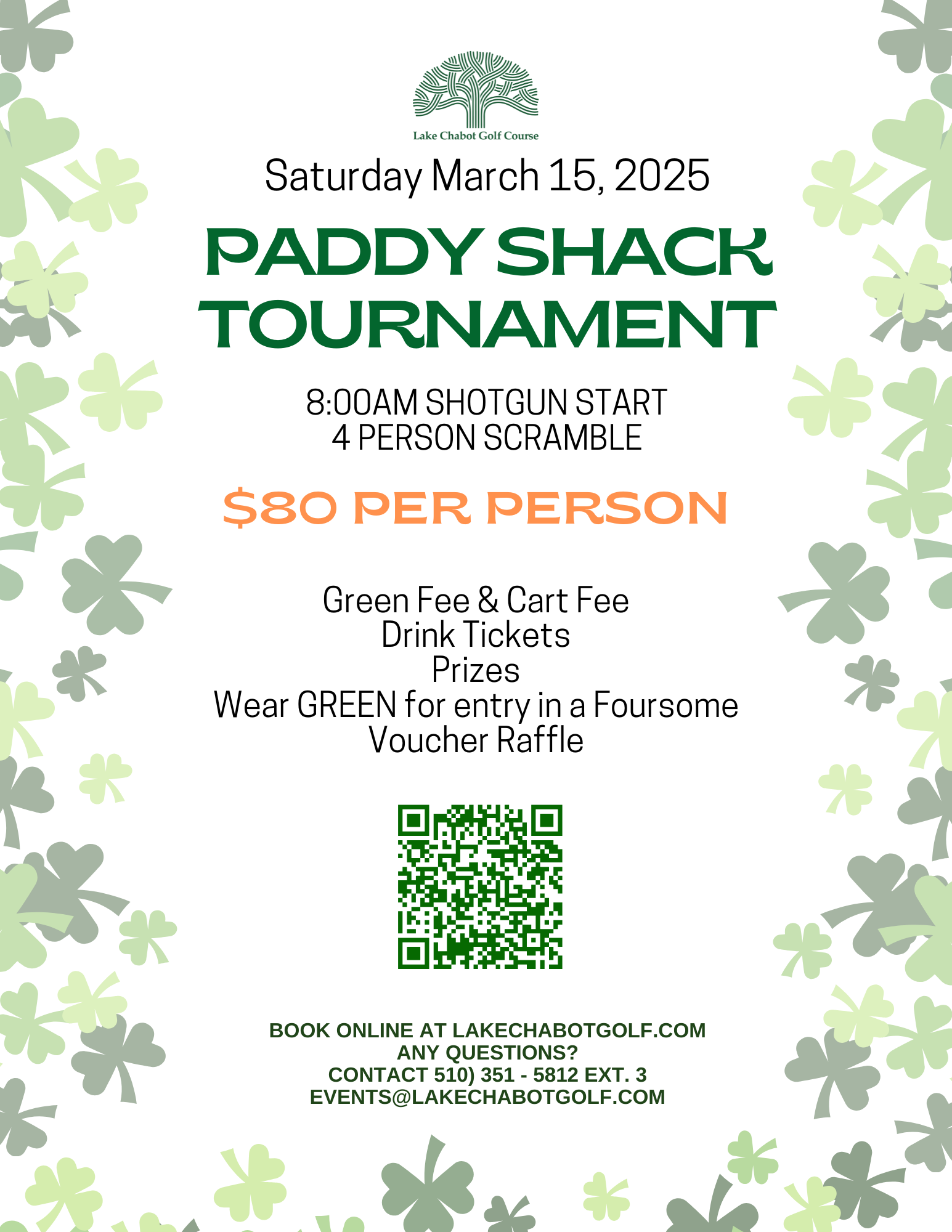 Paddy Shack Tournament 2025